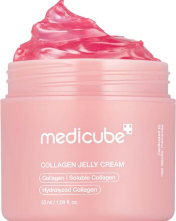 medicube Collagen Jelly Cream- Niacinamide & Freeze-Dried Hydrolyzed Collagen - Boosts skin's barrier hydration and gives 24h Glow & Lifted Look - Korean skincare (1.69 Fl Oz)