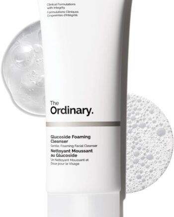 The Ordinary Glucoside Foaming Cleanser, Gentle Foaming Face Wash for All Skin Types Including Sensitive Skin, 150ml